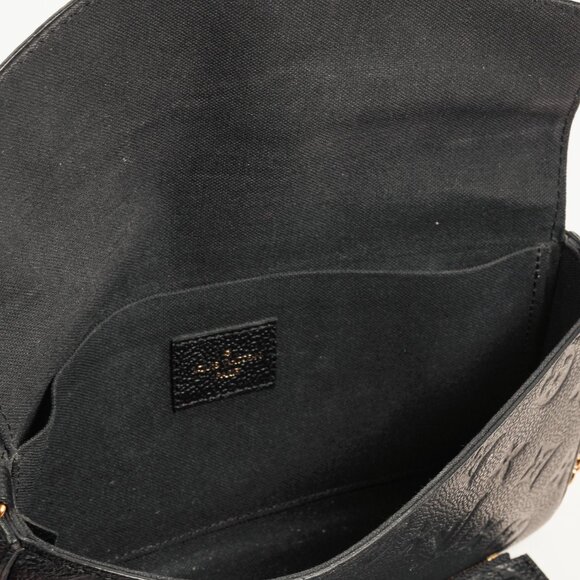 Louis Vuitton Felicie Black Monogram Empreinte Leather Pochette - Picture 12 of 16